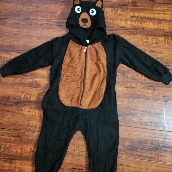 HALLOWEEN BLACK BEAR ONESIE (New) KIDS - Picture 3 of 3